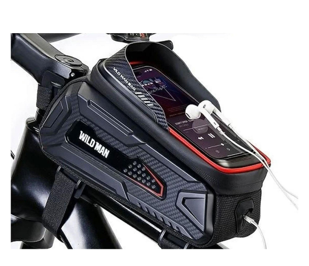 WILDMAN Etui/uchwyt rowerowy M M30 1L sakwa na ramę czarna/black - 1355433 - zdjęcie 2